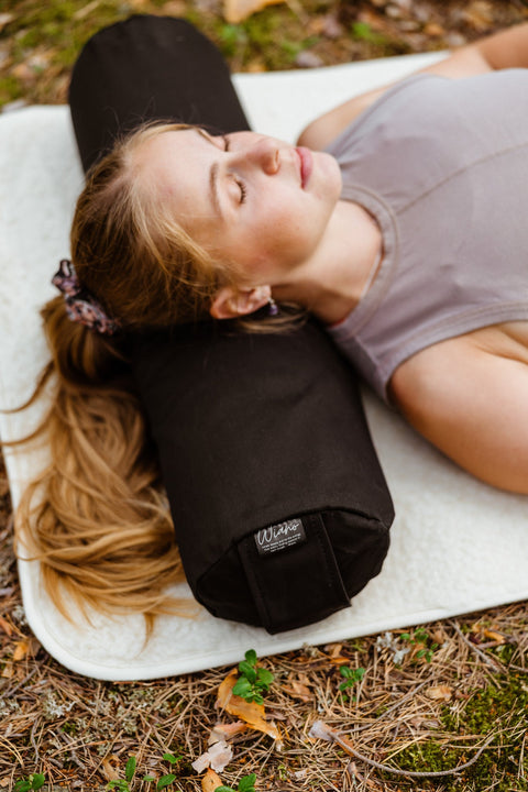 RAUHA Yoga Bolster, 16 x 65 cm