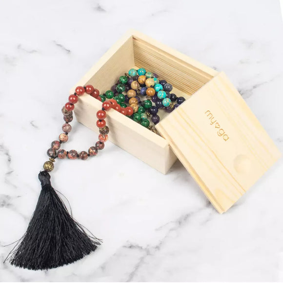 Chakra pärlhalsband