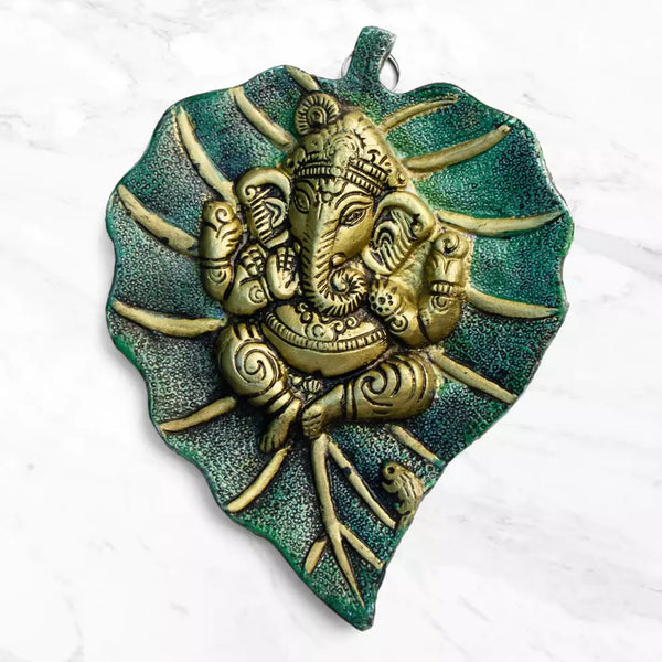 Ganesha staty, väggmonterad