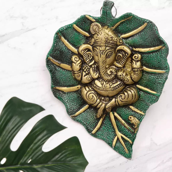 Ganesha staty, väggmonterad