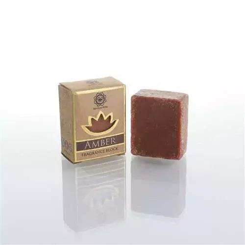 Bärnstensdoftblock, bärnsten