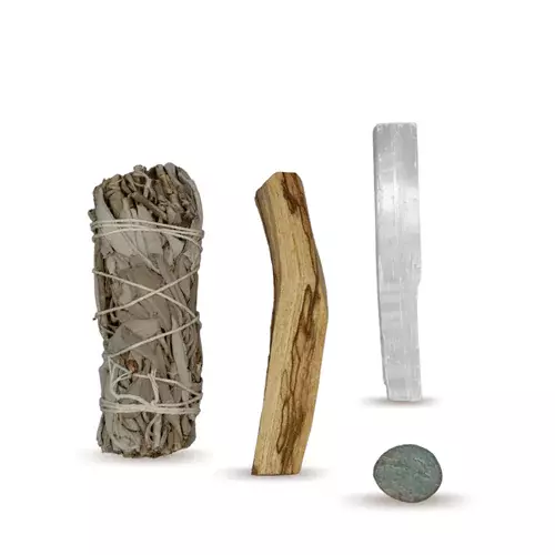 Energy Cleansing Smudge Kit, Amazonite