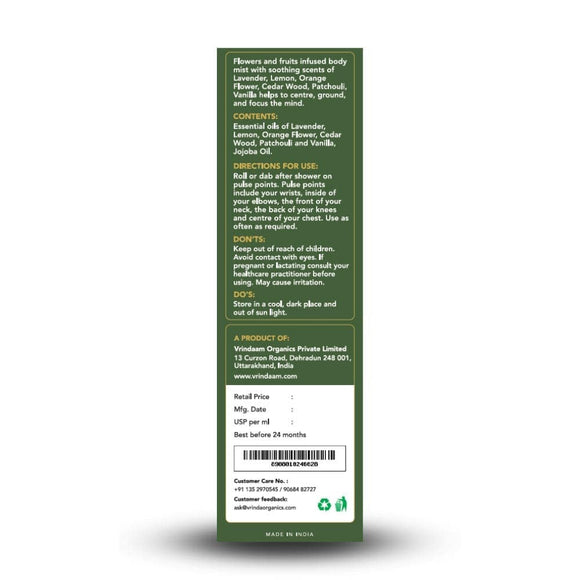 Vrindaam Body Roll-On, DHYANAM