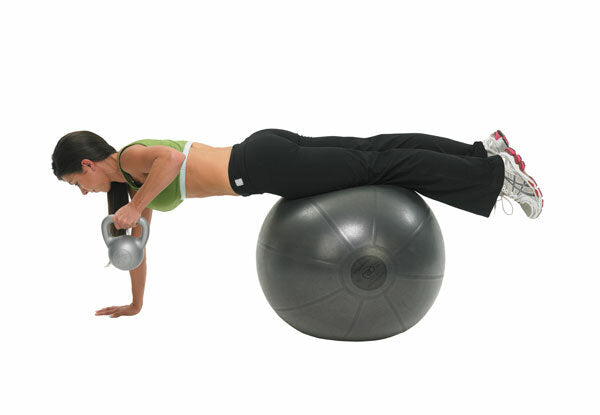 Studio Pro Swiss Ball, 75 cm, 500 kg, grafit