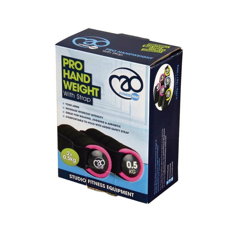 Pro Hantel, 2 x 0,5 kg, rosa