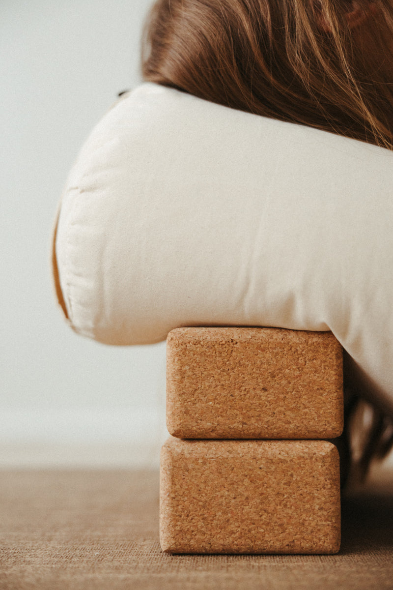 TYYNI Yoga Bolster, 23 x 65 cm
