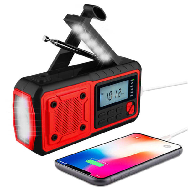 Nödradio/powerbank - GXT - 4000 mAh
